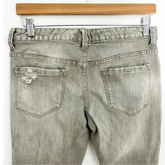 Free People Megs Distressed Destroyed Skinny Jeans, Size 28 - Picture 9 of 10